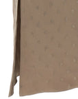 Fendi Gray Silk Midi Dress