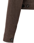 Max Mara Brown Cotton Blazer