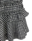 Ganni Bicolor Polyester Short Dress
