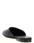 Brioni Black Calfskin Mules