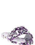 Dolce & Gabbana Purple Plastic Slides