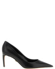 Dolce & Gabbana Black Calfskin High Heel Pumps