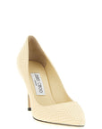 Jimmy Choo Bicolor Leather High Heel Pumps