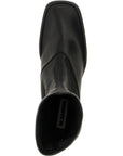 Jil Sander Black Lamb Leather Ankle Boots