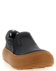 Moschino Black Leather Chunky Sneakers