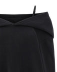 MM6 Maison Margiela Black Cotton Short Dress