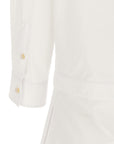 Gucci White Cotton Short Dress