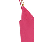 Versace Fuchsia Viscose Sleeveles T-Shirt