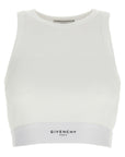 Givenchy White Cotton Tank Tops
