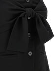 Max Mara Black Virgin Wool Tank Tops