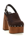 Jimmy Choo Brown Leather High Heel Pumps