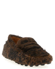 Tod's Brown Calfskin Slip-On Loafers