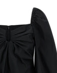 Carolina Herrera Black Cotton Tank Tops