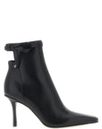 Jimmy Choo Black Leather Ankle Boots