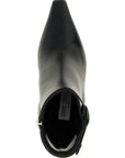 Jimmy Choo Black Leather Ankle Boots