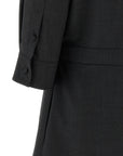 Gucci Gray Wool Short Dress