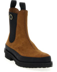 Stella McCartney Brown Viscose Ankle Boots