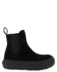 Moschino Black Calfskin Chelsea Boots