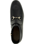 Gucci Black Lamb Leather Ankle Boots