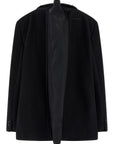 MM6 Maison Margiela Black Virgin Wool Blazer