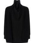 MM6 Maison Margiela Black Wool Short Dress
