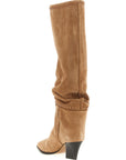 Jimmy Choo Beige Leather Over The Knee