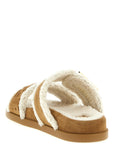 Fendi Beige Calfskin Slides