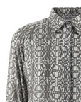 Max Mara Gray Silk Short Dress