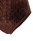 Gucci Brown Polyamide Bodysuit