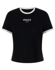 Versace Bicolor Viscose T-Shirt