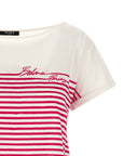 Balmain Fuchsia Cotton T-Shirt
