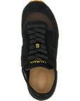 Balmain Black Calfskin Athletic Sneakers