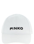 PINKO White Cotton Cap (Baseball Hat)