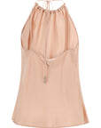PINKO Multicolor Acetate Sleeveles T-Shirt