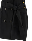 Elisabetta Franchi Black Viscose Short Dress
