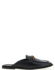 PINKO Black Calfskin Slides