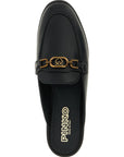 PINKO Black Calfskin Slides