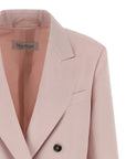 Max Mara Multicolor Virgin Wool Blazer