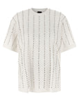 PINKO White Cotton T-Shirt