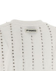 PINKO White Cotton T-Shirt