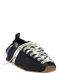 Ganni Black Polyamide Ballet Flats