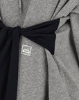 MM6 Maison Margiela Gray Cotton Short Dress