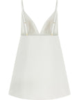 Elisabetta Franchi White Polyester Short Dress