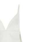 Elisabetta Franchi White Polyester Short Dress