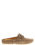 Tod's Beige Calfskin Flats