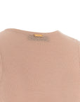 Twinset Multicolor Cotton Sleeveles T-Shirt