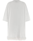 Moschino White Cotton Short Dress