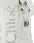 Chloé White Cotton T-Shirt