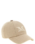 Max Mara Beige Cotton Cap (Baseball Hat)