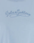 Dolce & Gabbana Blue Cotton T-Shirt
